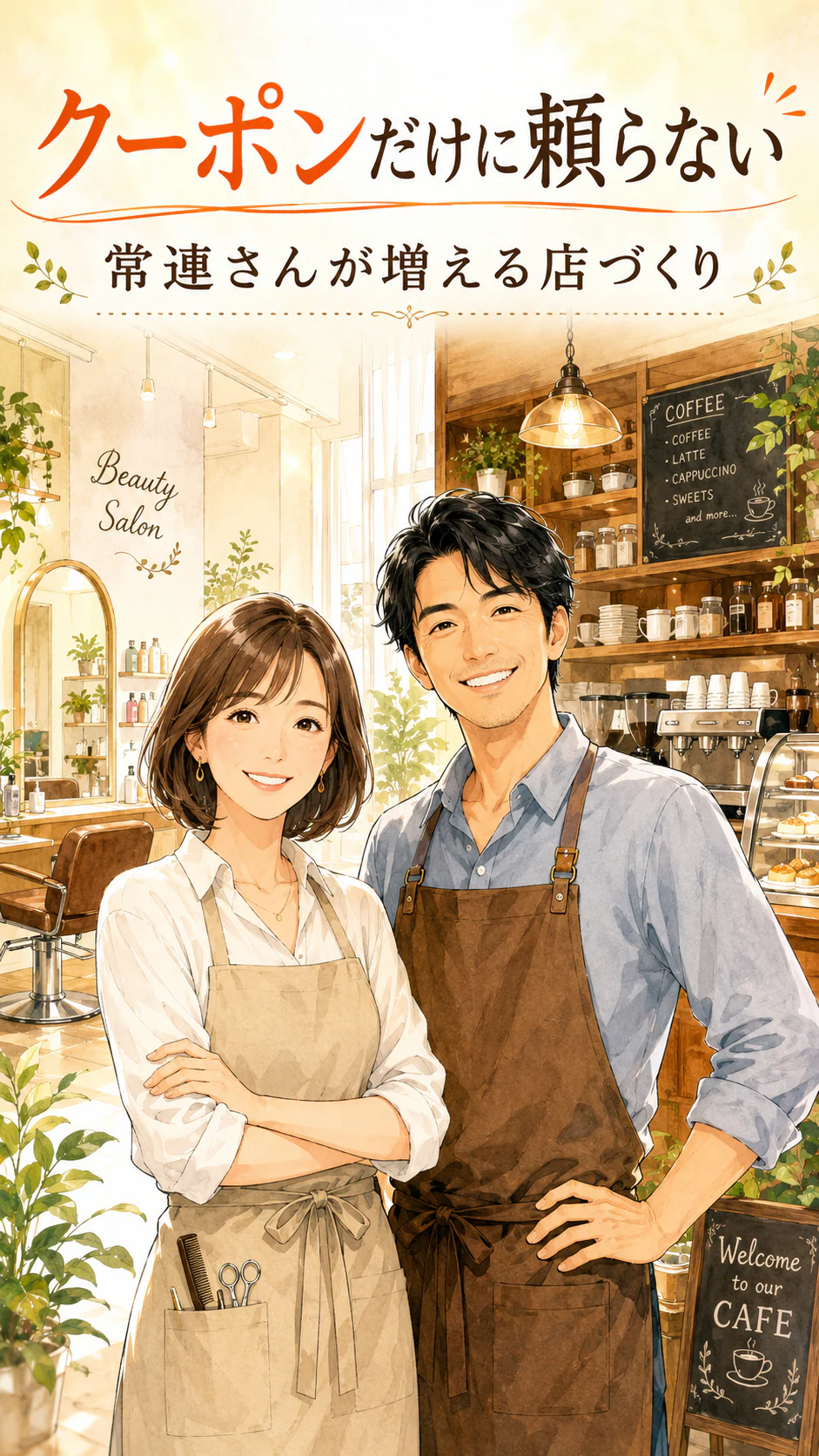 漫画 クーポンだけに頼らない 常連さんが増える店づくり 表紙