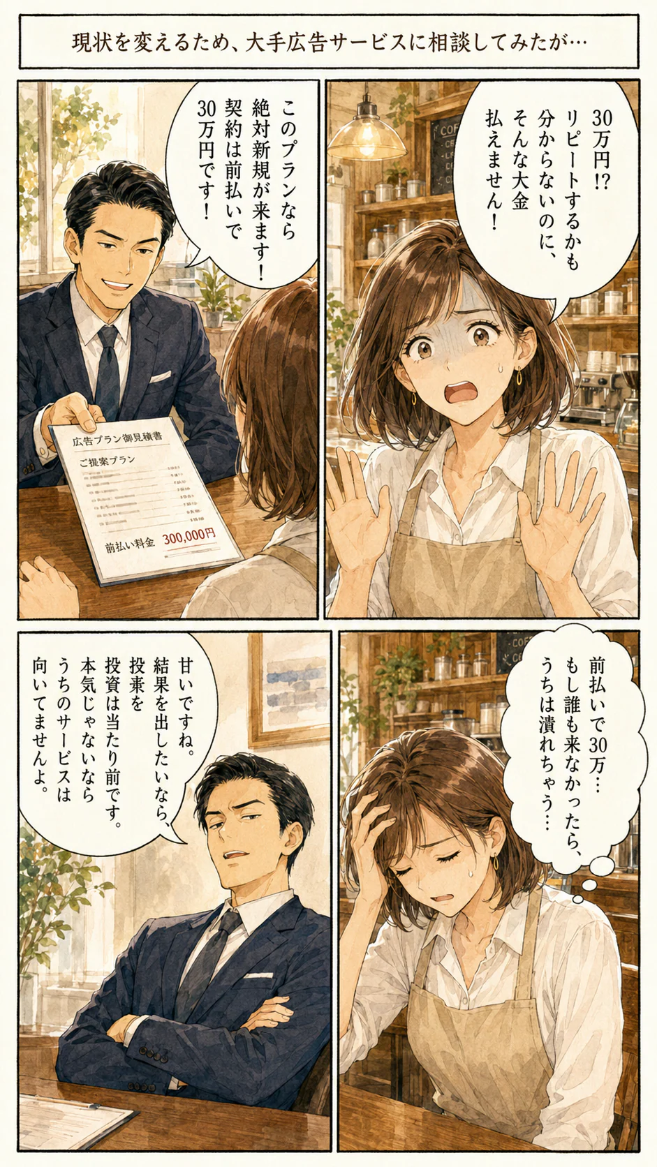 漫画6ページ目