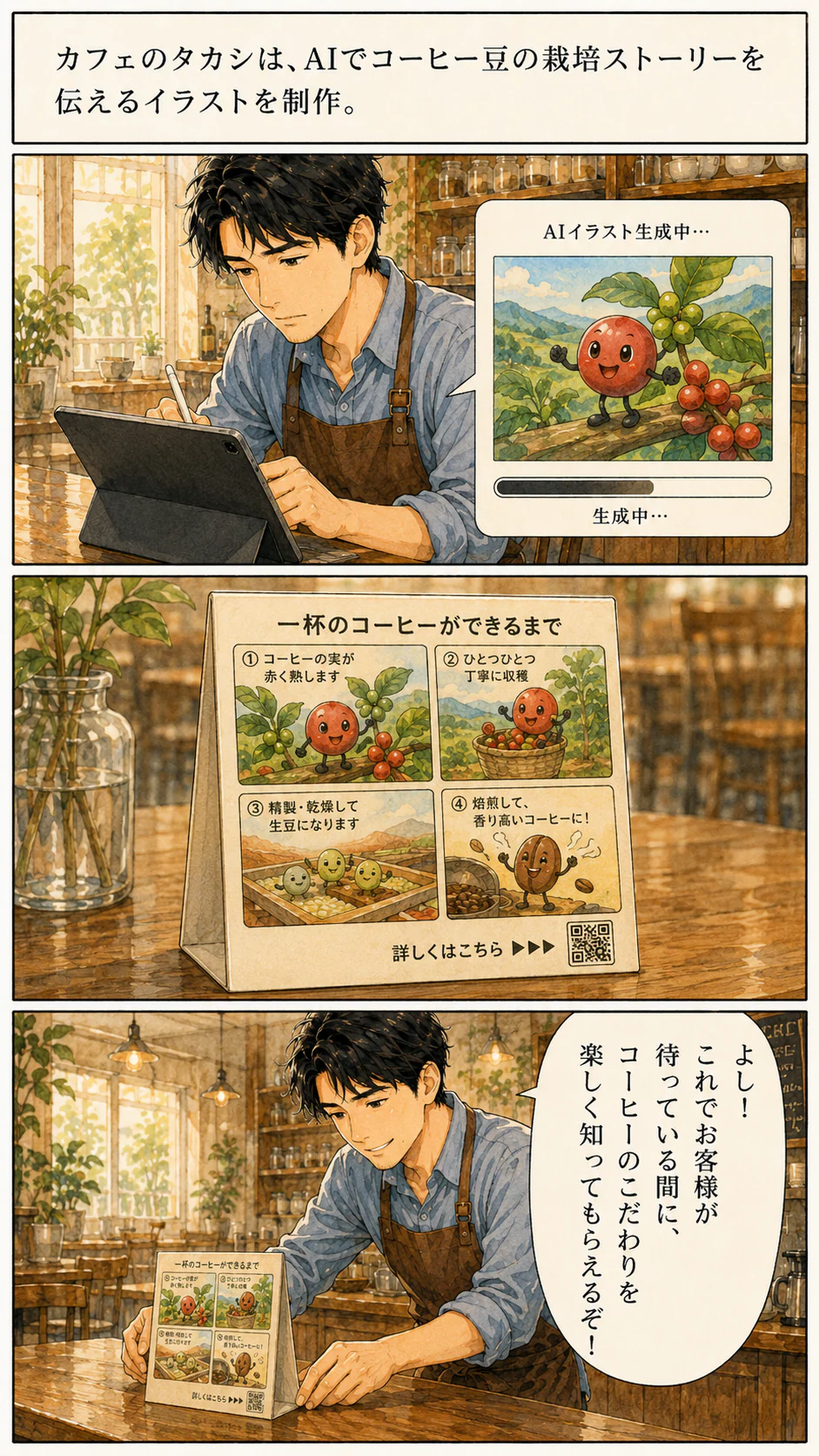 漫画16ページ目