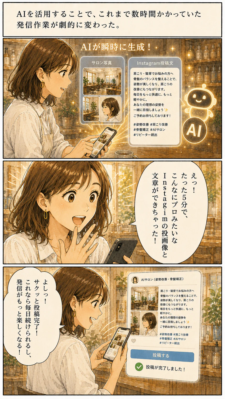 漫画22ページ目